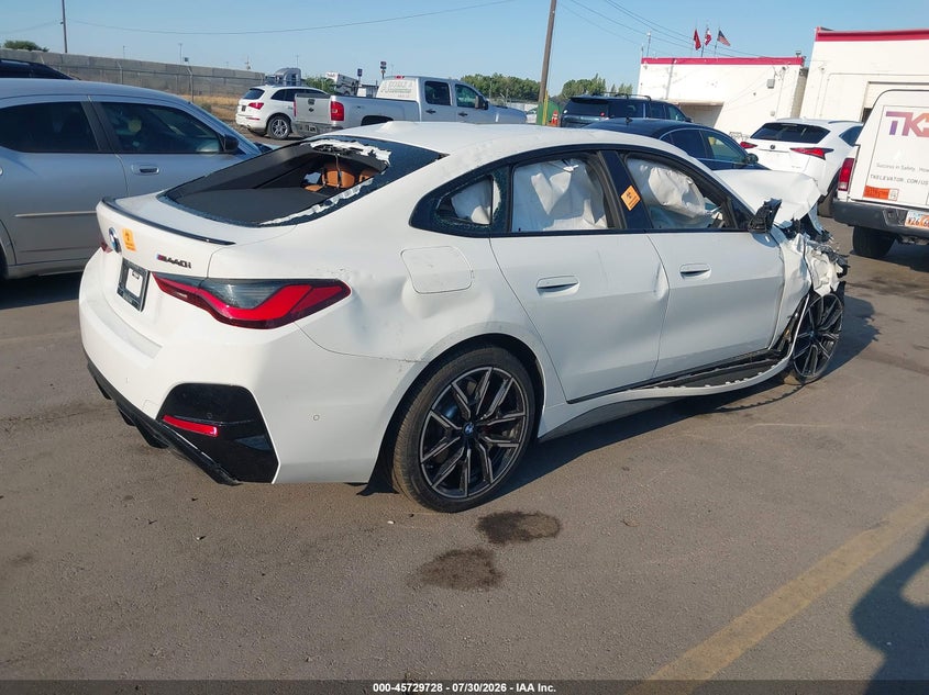 Vin: wba13aw09rfp95355, lot: 46228427, bmw m440i gran coupe xdrive 20244