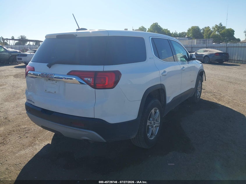 Vin: 1gkknkla3kz115723, lot: 46228445, gmc acadia sle-1 20194
