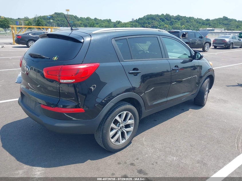 Vin: kndpb3acxg7816007, lot: 46228454, kia sportage lx 20164