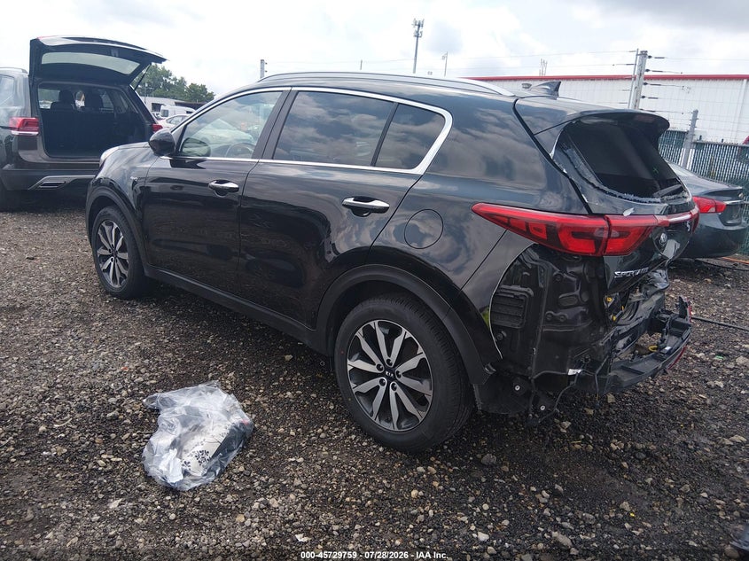 Vin: kndpncac0h7200311, lot: 46228458, kia sportage ex 20173