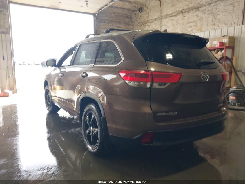 Vin: 5tdjzrfh4hs453414, lot: 46228466, toyota highlander xle 20173