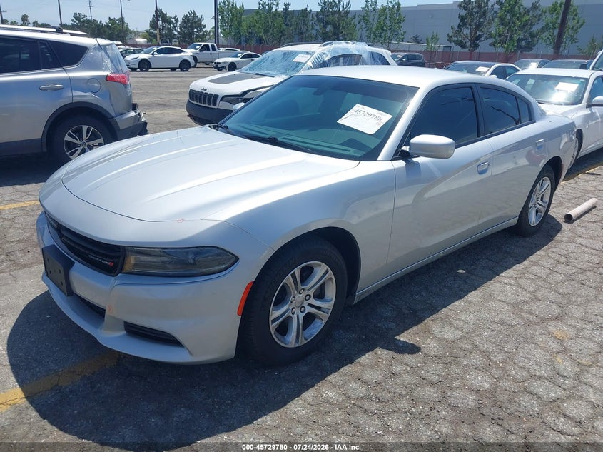 2020 Dodge Charger, Front End, IAAI, VIN 2C3CDXBG1LH188441 — photo 2