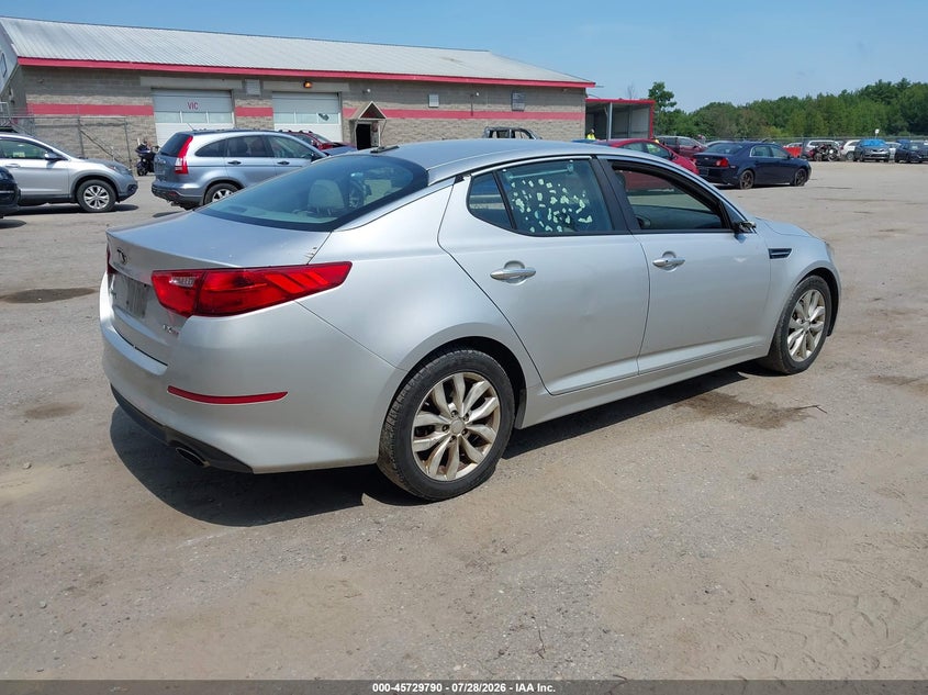 Vin: 5xxgn4a71eg346566, lot: 46228489, kia optima ex 20144