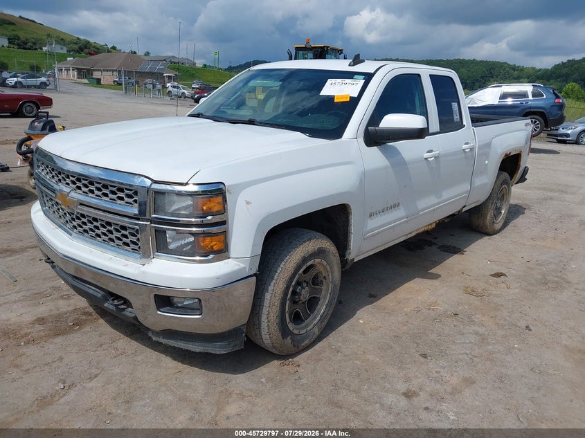Vin: 1gcvkrec7fz370261, lot: 46228497, chevrolet silverado 1500 lt 20152