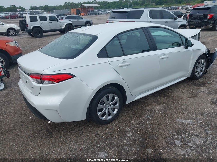 Vin: 5yfb4mde5tp483103, lot: 46228526, toyota corolla le 20264