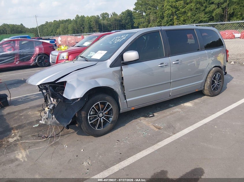 Vin: 2c4rdgcg9gr256165, lot: 46228536, dodge grand caravan sxt 20162