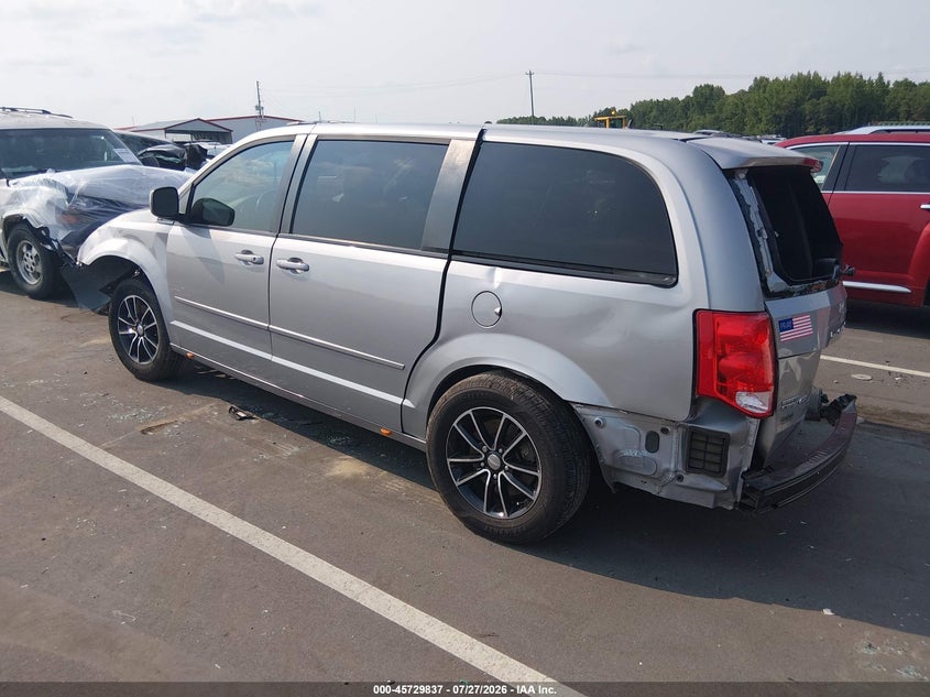 Vin: 2c4rdgcg9gr256165, lot: 46228536, dodge grand caravan sxt 20163