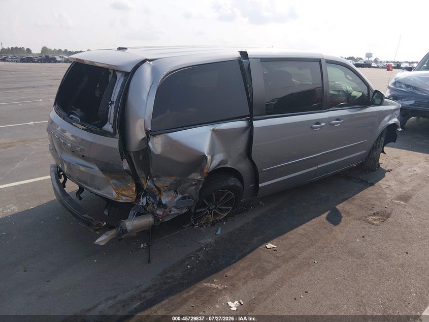 Vin: 2c4rdgcg9gr256165, lot: 46228536, dodge grand caravan sxt 20164