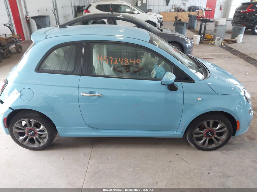FIAT 500 2017 VIN 3C3CFFKR5HT704692
