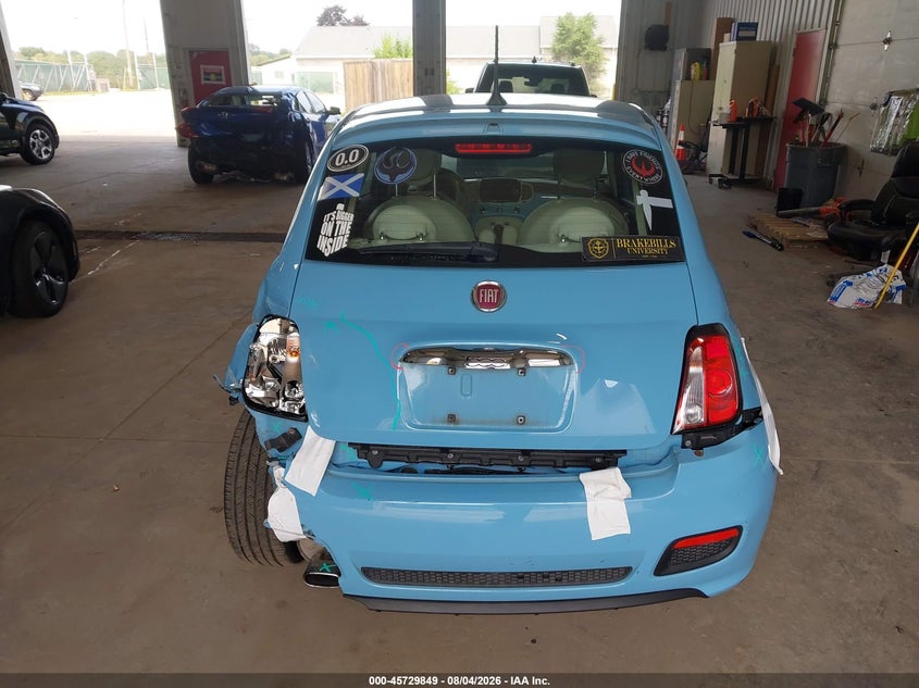 FIAT 500 2017 VIN 3C3CFFKR5HT704692