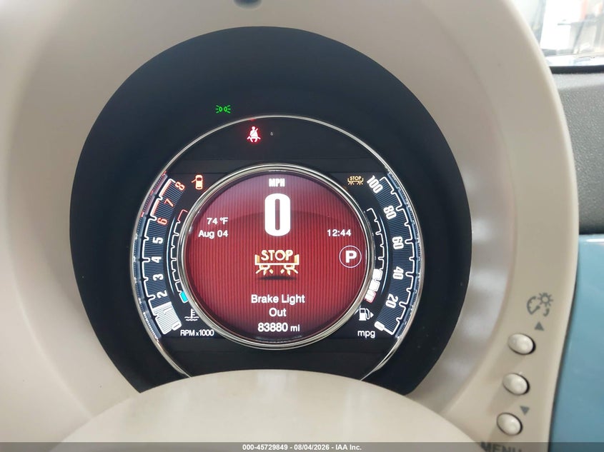 FIAT 500 2017 VIN 3C3CFFKR5HT704692