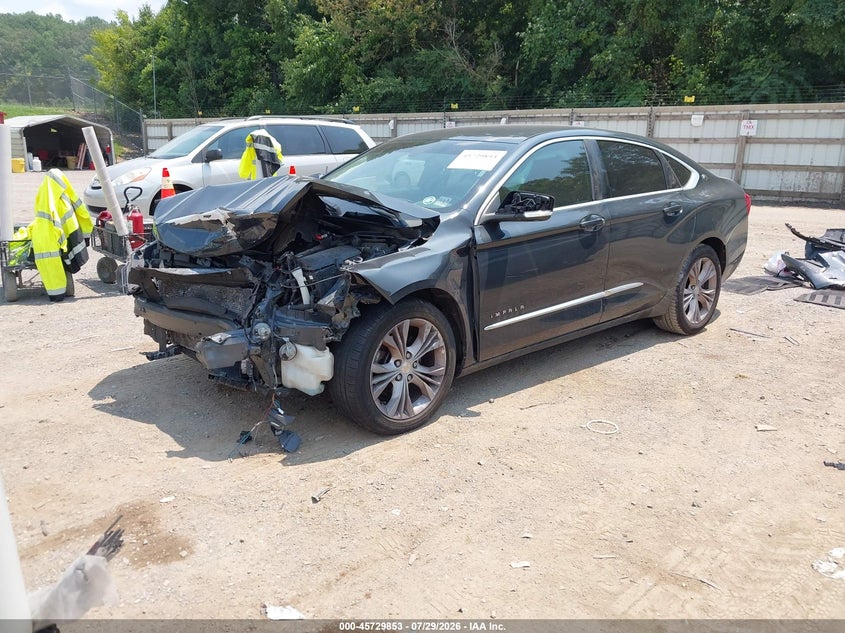 Vin: 2g1125s32f9114785, lot: 46228552, chevrolet impala 2lt 20152