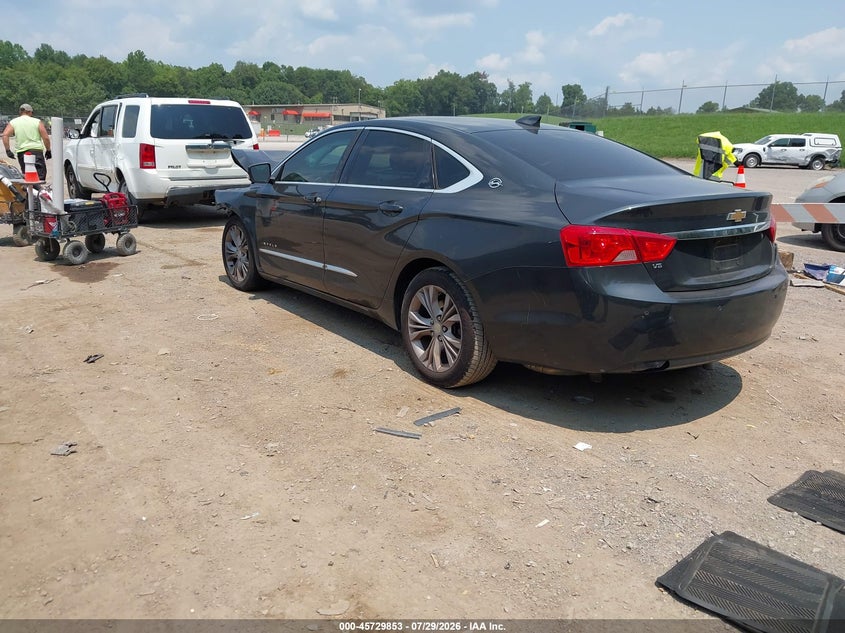 Vin: 2g1125s32f9114785, lot: 46228552, chevrolet impala 2lt 20153