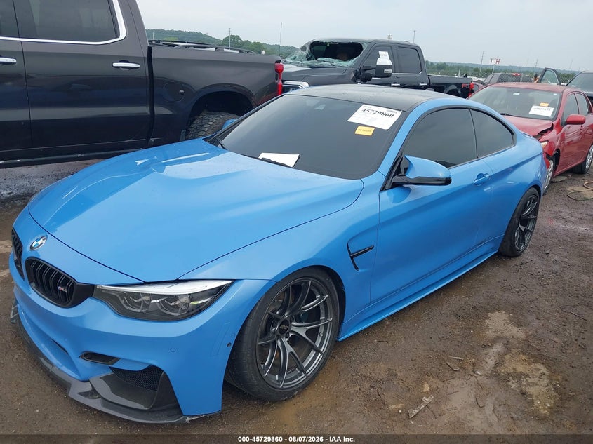 Vin: wbs4y9c59jac88050, lot: 46228559, bmw m4 20182