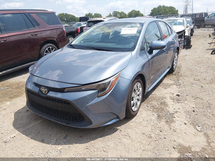 Vin: 5yfepmae0mp214534, lot: 46228576, toyota corolla le 20212