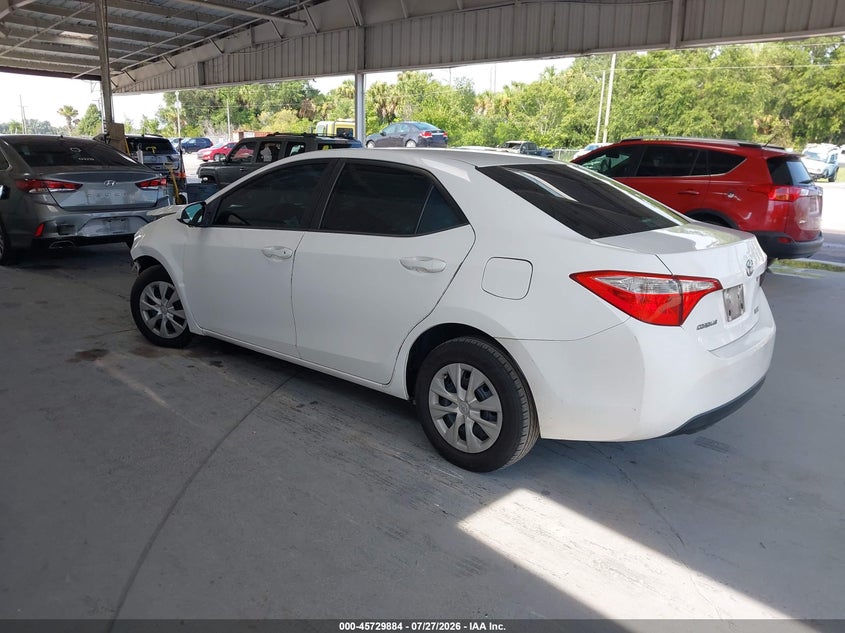 2014 TOYOTA COROLLA auction photo 3
