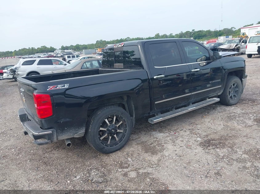 Vin: 3gcuksec4fg132838, lot: 46228600, chevrolet silverado 1500 ltz 20154