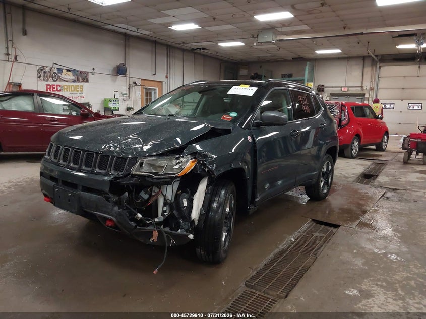 Vin: 3c4njddbxjt129146, lot: 46228609, jeep compass trailhawk 4x4 20182