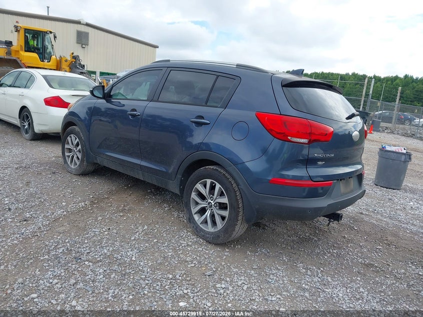 Vin: kndpb3acxe7570587, lot: 46228618, kia sportage lx 20143