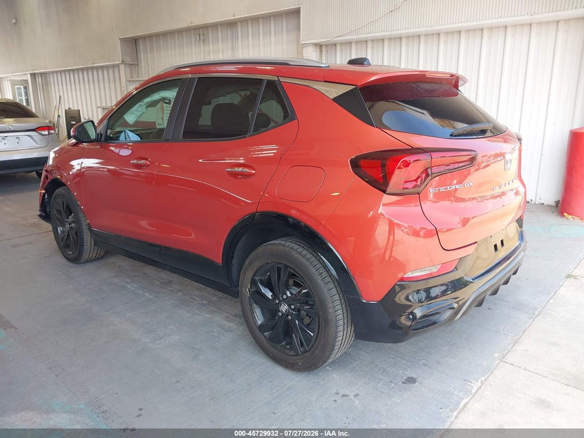 Vin: kl4amdsl2rb095566, lot: 46228631, buick encore gx sport touring fwd 20243