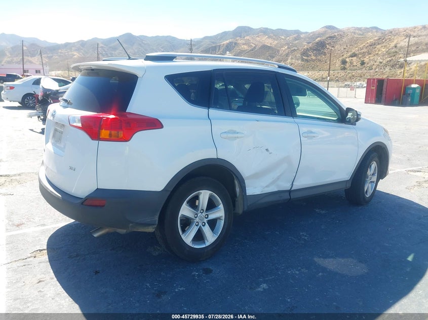 Vin: 2t3wfrev6dw060609, lot: 46228635, toyota rav4 xle 20134