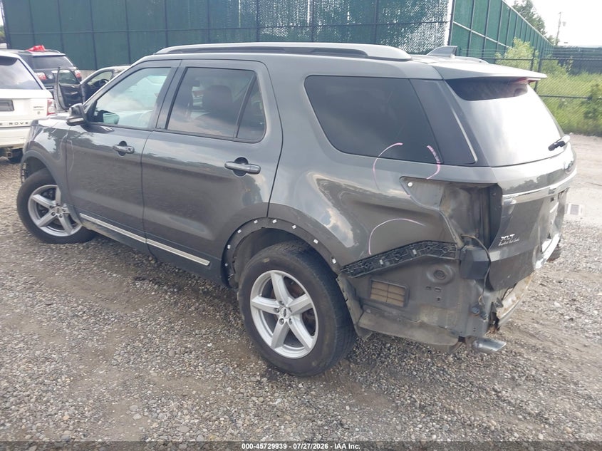 Vin: 1fm5k8d84ggb57364, lot: 46228638, ford explorer xlt 20163