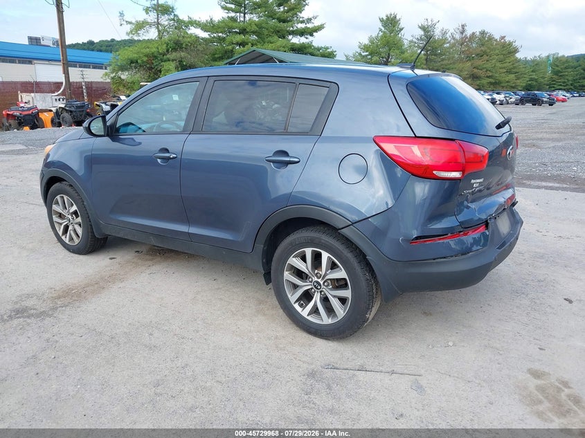 Vin: kndpb3acxg7846849, lot: 46228667, kia sportage lx 20163