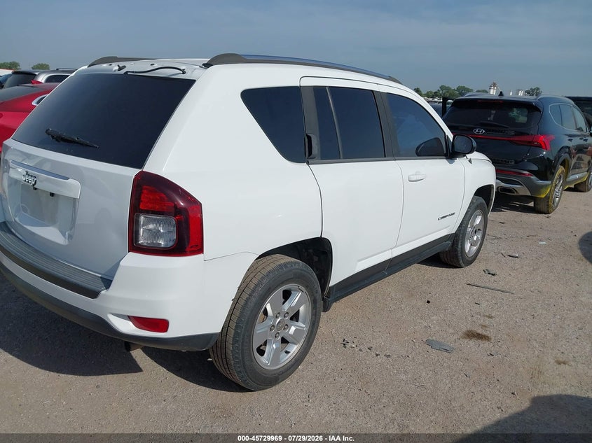 Vin: 1c4njcba2fd273243, lot: 46228668, jeep compass sport 20154