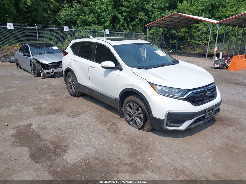 Vin: 2hkrw2h83nh604521, lot: 46228669, honda cr-v awd ex-l 2022 img_1