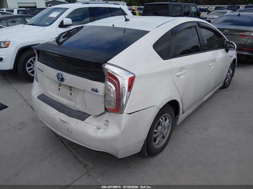 Vin: jtdkn3du5d0348326, lot: 46228670, toyota prius two 20134