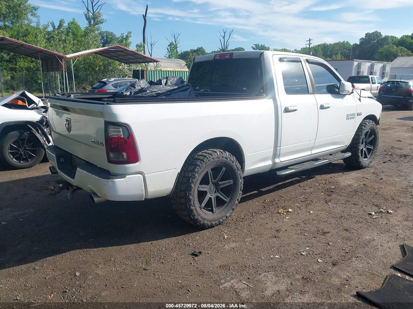 Vin: 1c6rr7ht0ds624807, lot: 46228671, ram 1500 sport 20134