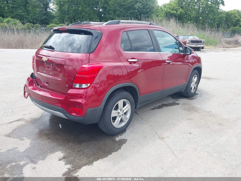 Vin: 3gncjlsb1jl212864, lot: 46228672, chevrolet trax lt 20184