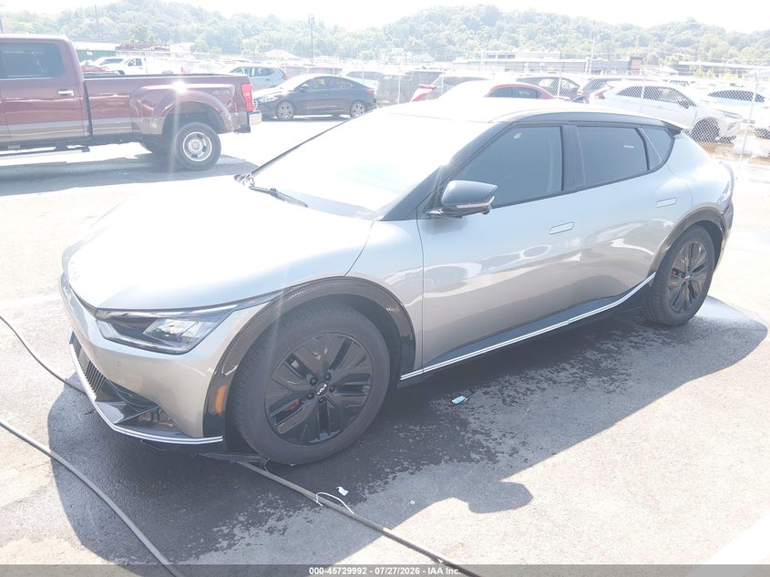 Vin: kndc3dlc9n5076697, lot: 46228691, kia ev6 wind 20222