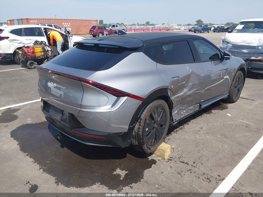 Vin: kndc3dlc9n5076697, lot: 46228691, kia ev6 wind 20224