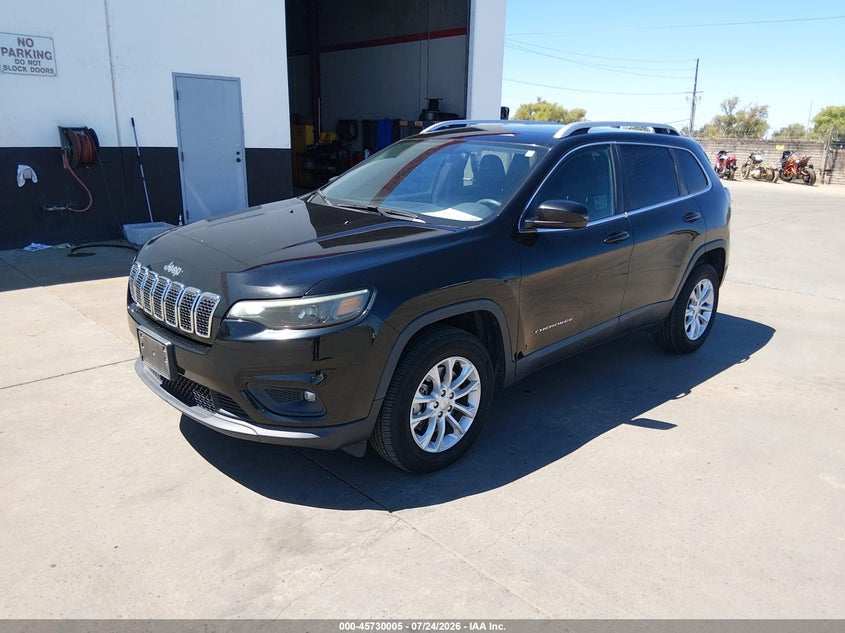 Vin: 1c4pjmcb7kd458372, lot: 46228704, jeep cherokee latitude 4x4 20192