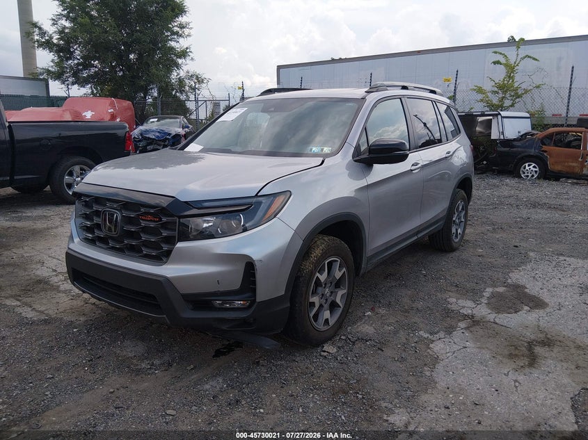 Vin: 5fnyf8h65pb035248, lot: 46228720, honda passport awd trailsport 20232