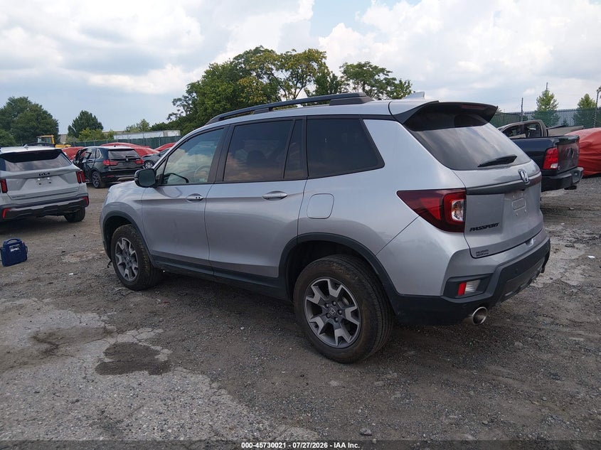 Vin: 5fnyf8h65pb035248, lot: 46228720, honda passport awd trailsport 20233