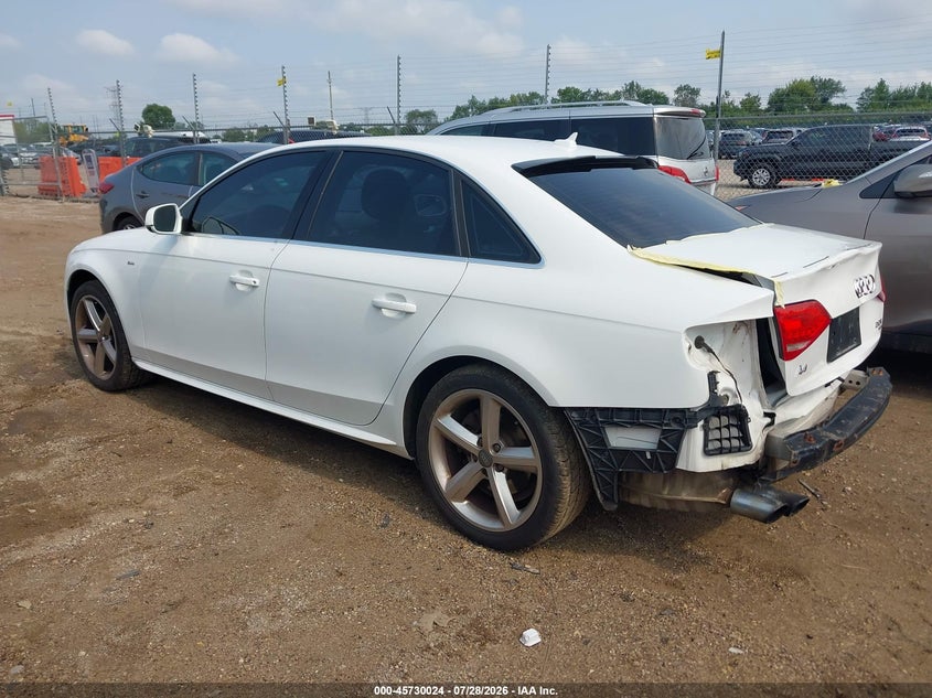 Vin: wauffafl0cn020690, lot: 46228722, audi a4 2.0t premium plus 20123