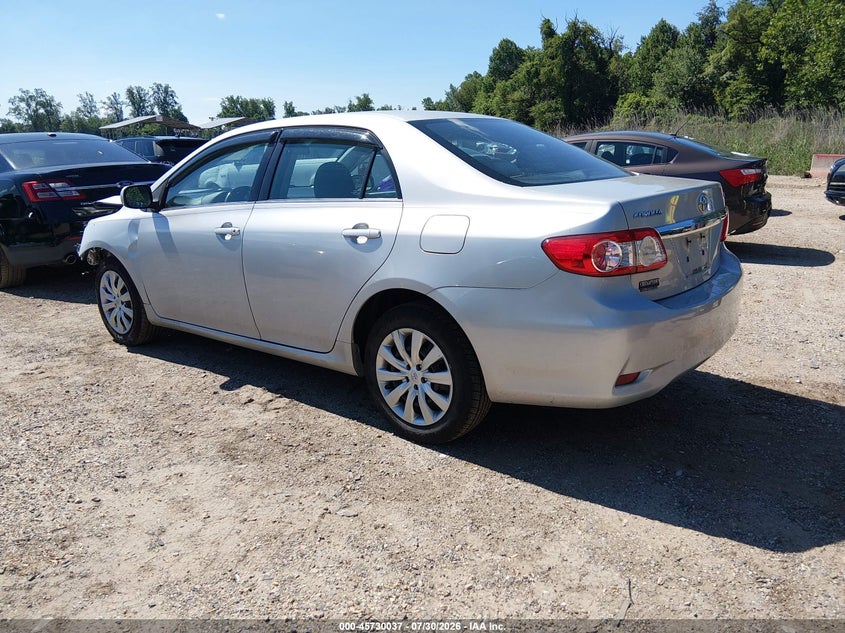 Vin: 5yfbu4ee2dp143634, lot: 46228736, toyota corolla le 20133