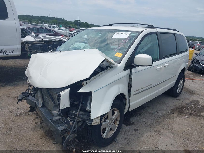 Vin: 2d4rn5d17ar165062, lot: 46228737, dodge grand caravan sxt 20102