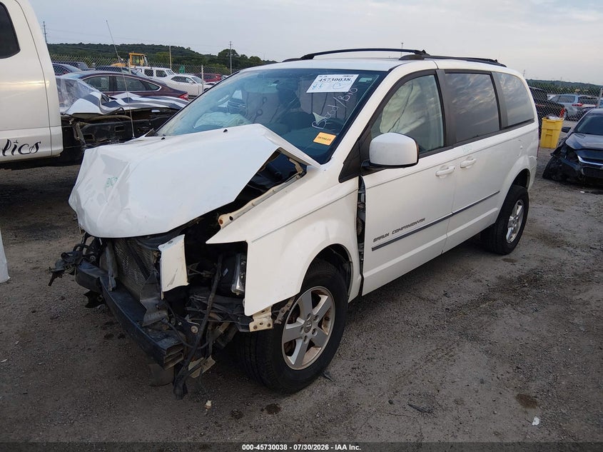 Vin: 2d4rn5d17ar165062, lot: 46228737, dodge grand caravan sxt 20102