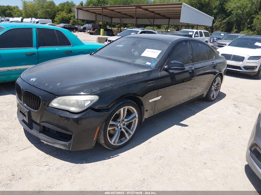 2014 BMW 740I auction photo 2
