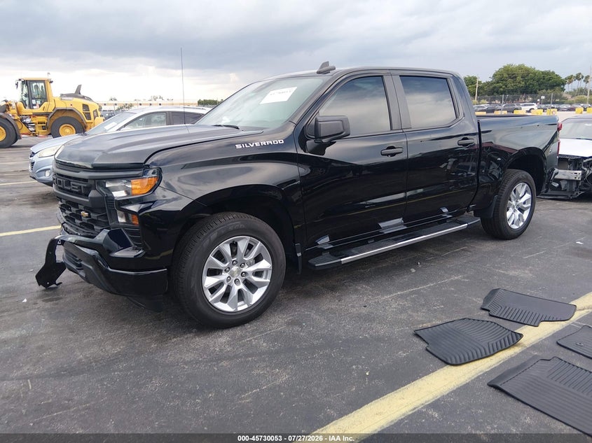 Vin: 1gcpabek0nz529159, lot: 46228752, chevrolet silverado 1500 2wd  short bed custom 20222