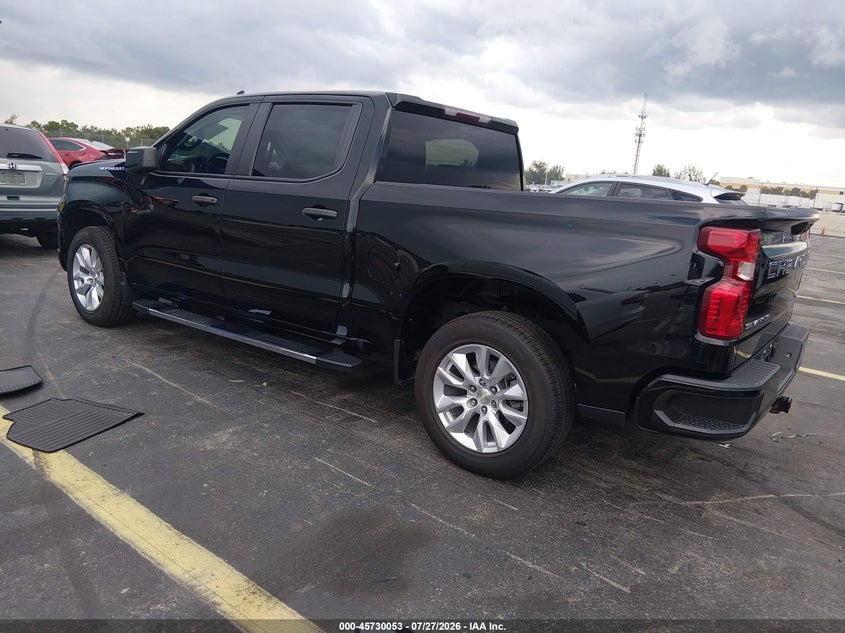 Vin: 1gcpabek0nz529159, lot: 46228752, chevrolet silverado 1500 2wd  short bed custom 20223