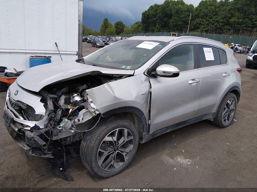 2020 KIA SPORTAGE auction photo 2