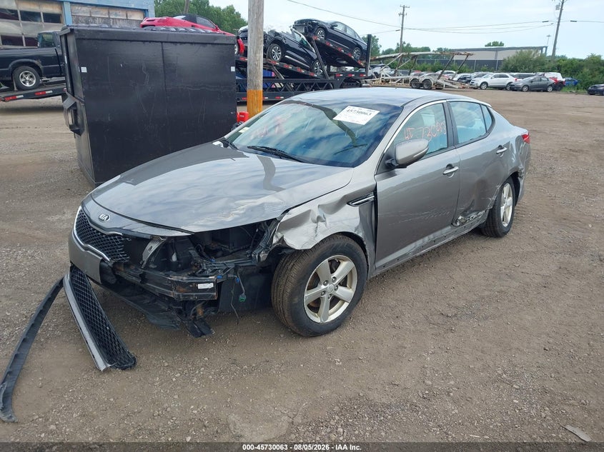 Vin: 5xxgm4a79fg479175, lot: 46228762, kia optima lx 20152