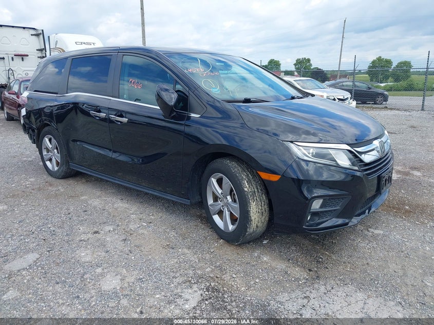 Vin: 5fnrl6h7xkb080530, lot: 46228765, honda odyssey ex-l 2019 img_1