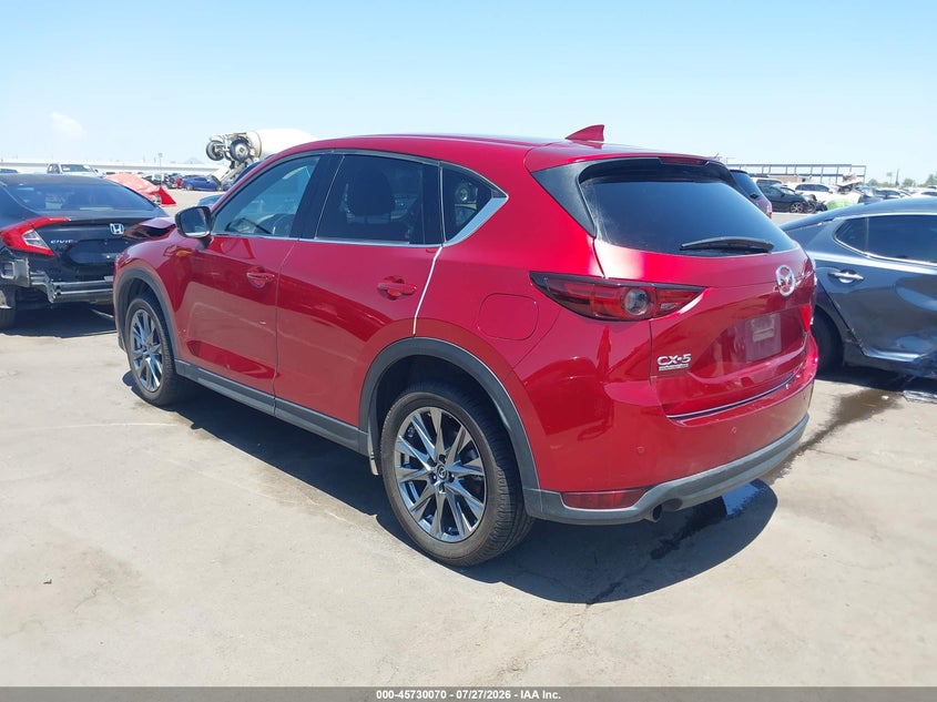 Vin: jm3kfbey5l0755268, lot: 46228769, mazda cx-5 signature 20203
