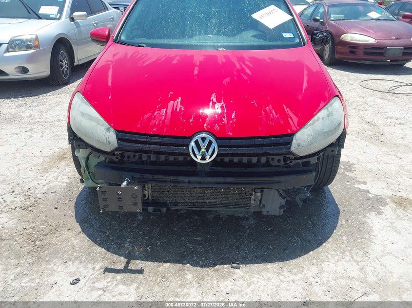 2011 VOLKSWAGEN GOLF auction photo 6