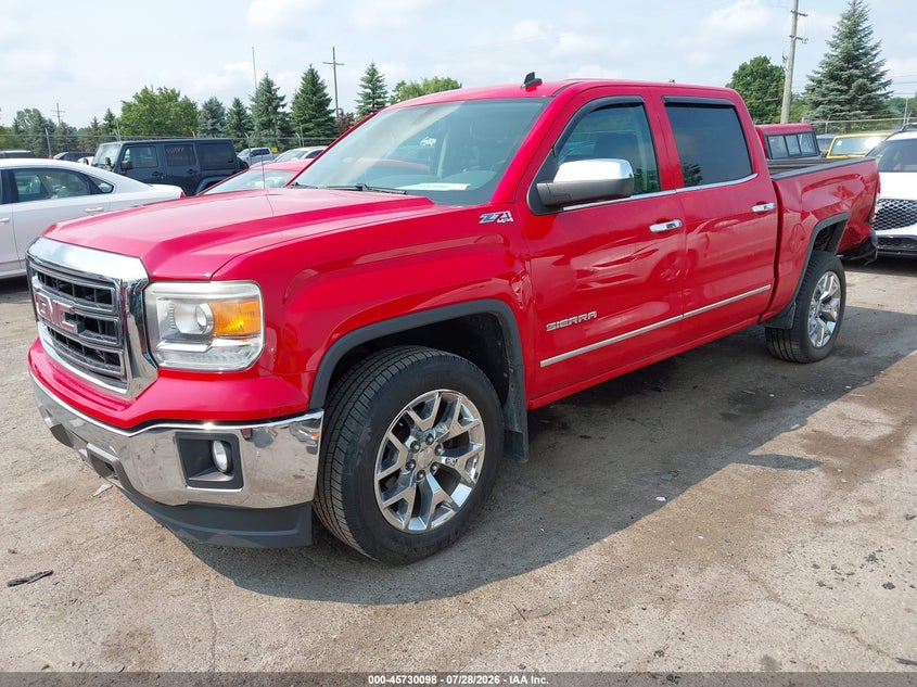 Vin: 3gtu2vecxeg263644, lot: 46228797, gmc sierra 1500 slt 20142